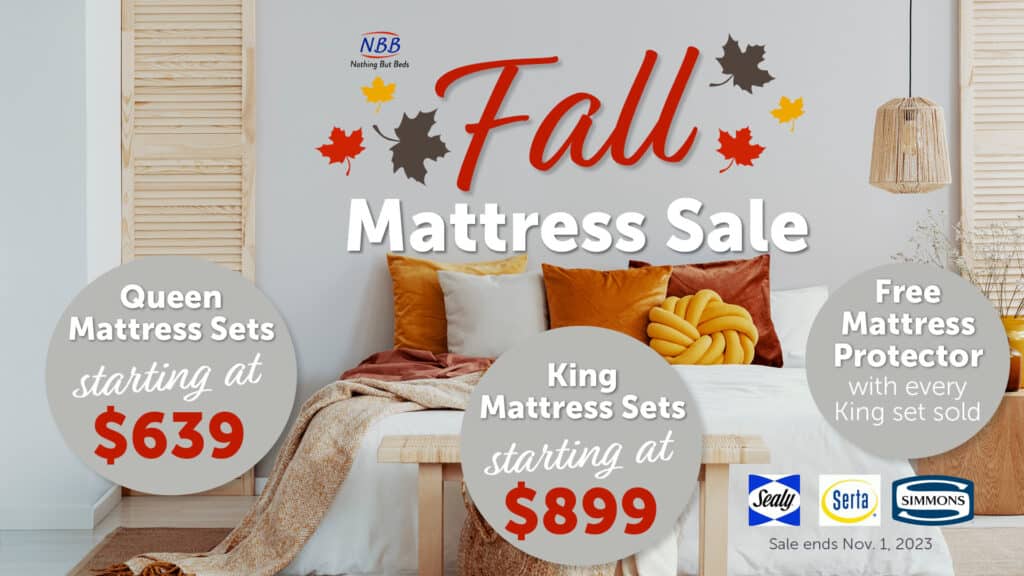 Fall Mattress Sale 2023-2
